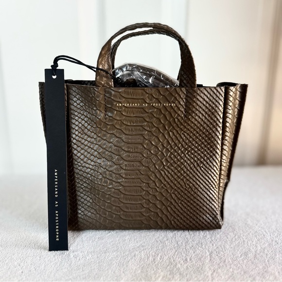 Ampersand As Apostrophe Handbags - NWT Ampersand As Apostrophe Micro Tote – New Earth Python